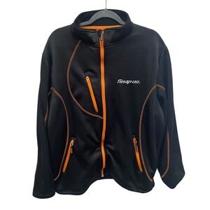 Snap On Mens Lethal Jacket By Choko Authentics XL Black Softshell Full Zip